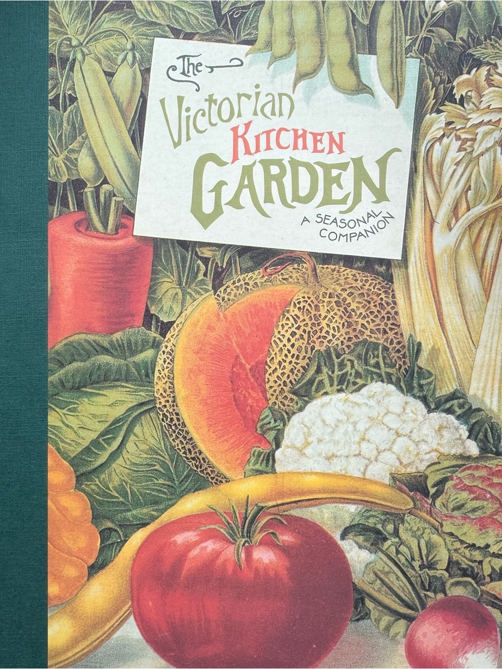 The Victorian Kitchen Garden Hardcover Vintage Book Gardening Cottagecore 1996